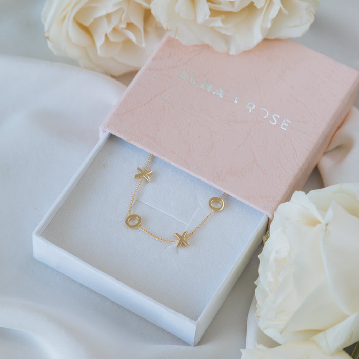 Luna & Rose XOXO Bracelet - Gold