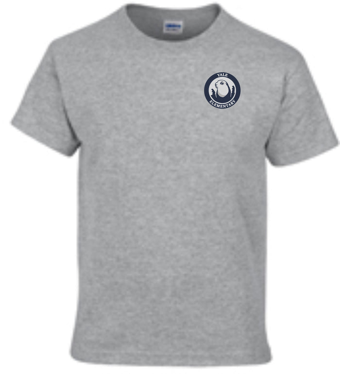 Yale Elementary Basic Tee LOGO Design- Matte or Glitter
