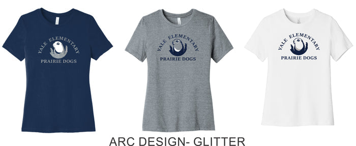 Yale Elementary Bella Canvas Ladies Tee- Round or V-Neck