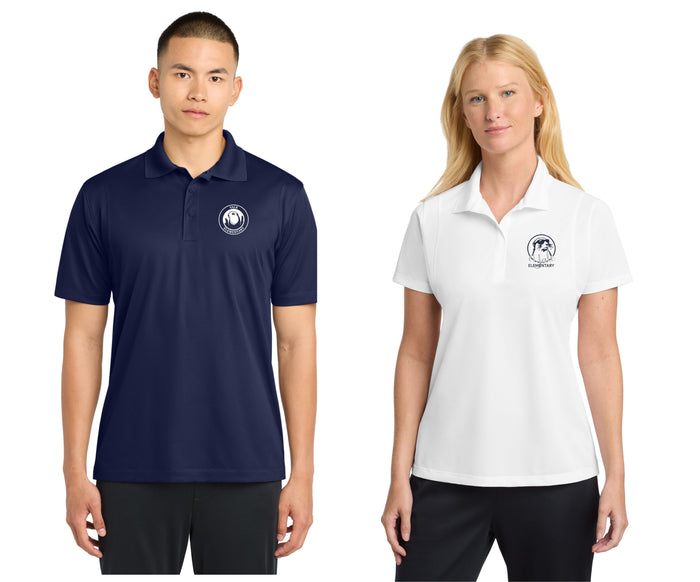 Yale Elementary Performance Polo- Mens and Ladies sizes- 2 Designs