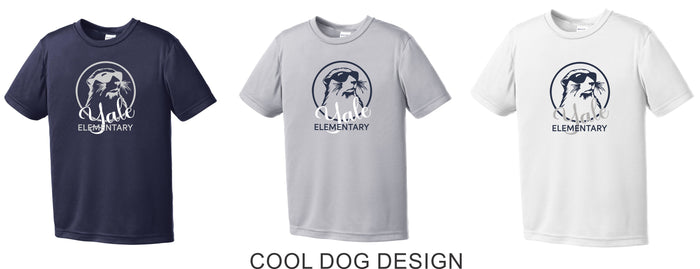 Yale Elementary Wicking Short Sleeve Tee- 4 designs- Adult, Ladies, Youth Sizes