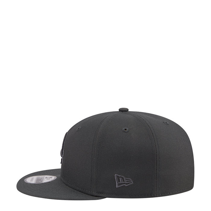 Charcoal baseball cap with New Era flag logo on the side