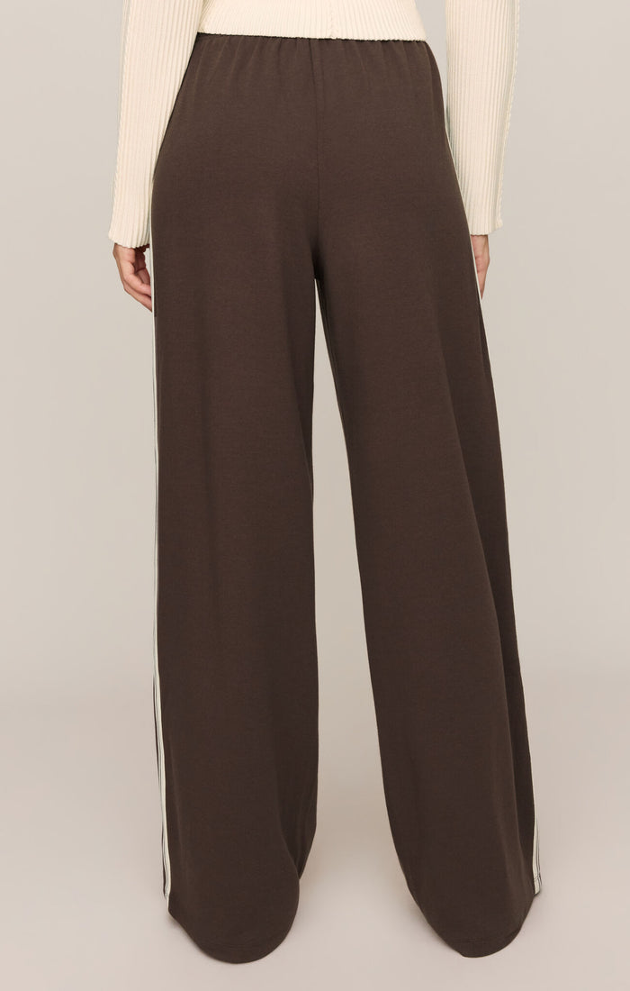Z Supply Breakaway Track Pant-Dark Chocolate