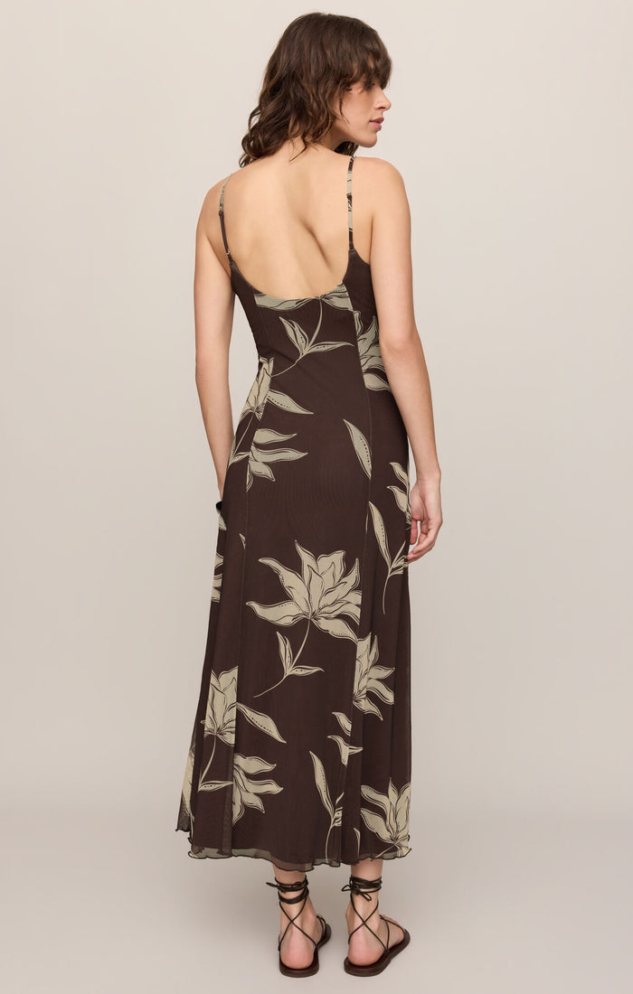 Z Supply Charisma Floral Midi Dress