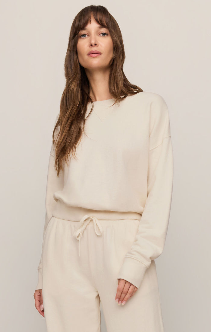 Z Supply Clubhouse Sweatshirt – Cotton French Terry Pullover