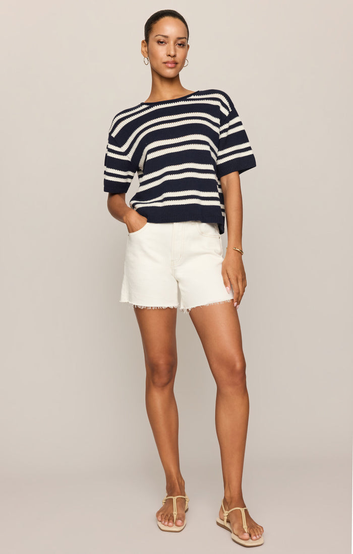 Z Supply Prado Stripe Sweater Tee – Eclipse