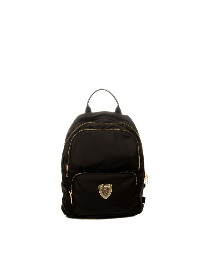 BLAUER zaino nylon nero FREYA01 NYLON-BLACK